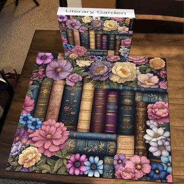 Pieni 1000 pezzi di puzzle giardino letterario 1000 pezzi